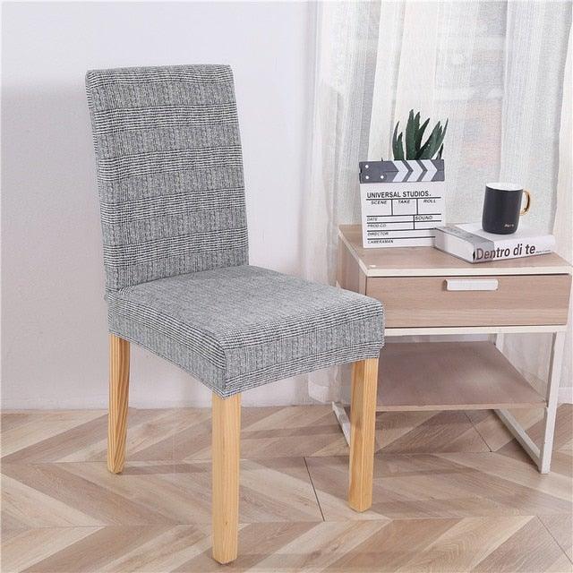Printed Modern Chair Cover Spandex Stretch Elastic Chair Covers Seat Cover For Dining Room Hotel Wedding Banquet Cover Printed Stretchable Parson Chair Covers for Dining Room Pattern Stretch Dining Chair Slipcover Washable Removable for Kitchen Stevvex