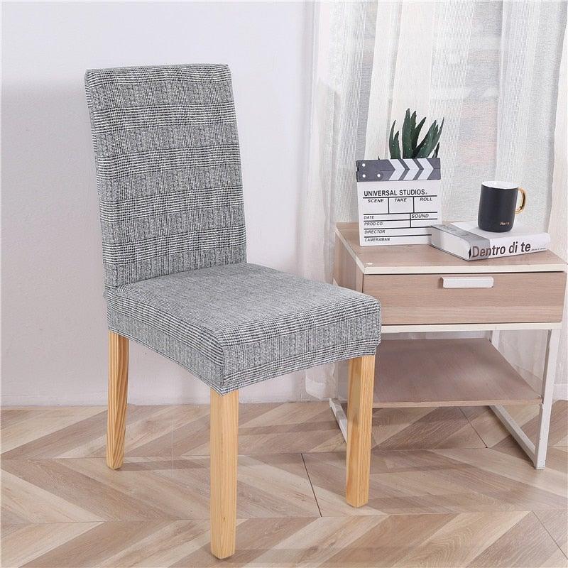 Printed Modern Chair Cover Spandex Stretch Elastic Chair Covers Seat Cover For Dining Room Hotel Wedding Banquet Cover Printed Stretchable Parson Chair Covers for Dining Room Pattern Stretch Dining Chair Slipcover Washable Removable for Kitchen Stevvex
