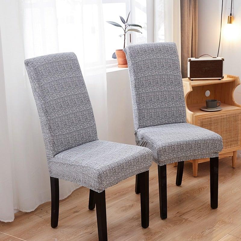 Printed Polyester Fabric Chair Cover Washable Chair Covers Seat Slipcovers Stretch Dining Seat Case For Home Stretch Removable Washable Dining Room Chair Protector Slipcovers/Home Decor Dining Room Seat Cover Multiple Styles Stevvex