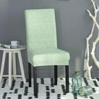 Printed Polyester Fabric Chair Cover Washable Chair Covers Seat Slipcovers Stretch Dining Seat Case For Home Stretch Removable Washable Dining Room Chair Protector Slipcovers/Home Decor Dining Room Seat Cover Multiple Styles Stevvex