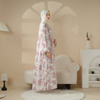 Printed Reversible Abaya (MA082)
