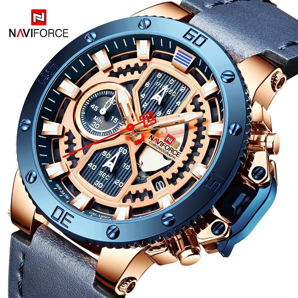 Men's Casual Waterproof Watch With Chronometers And Fluorescent Hands Excellent Design Perfect Gift - SJB-DIAMOND ELITES