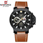 Men's Casual Waterproof Watch With Chronometers And Fluorescent Hands Excellent Design Perfect Gift - SJB-DIAMOND ELITES