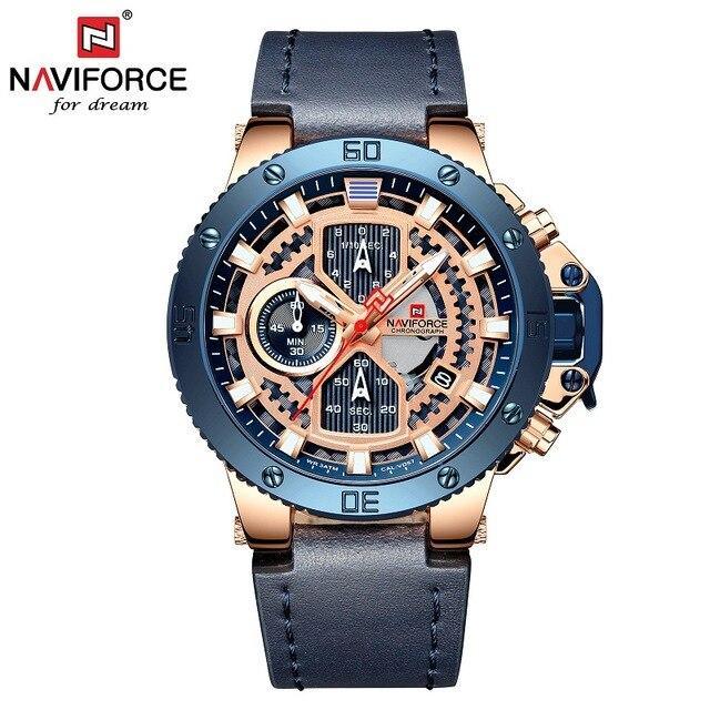 Men's Casual Waterproof Watch With Chronometers And Fluorescent Hands Excellent Design Perfect Gift - SJB-DIAMOND ELITES