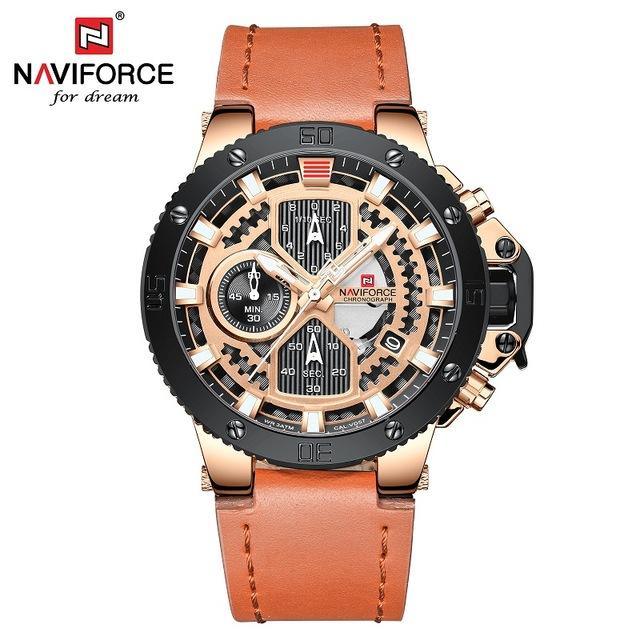Men's Casual Waterproof Watch With Chronometers And Fluorescent Hands Excellent Design Perfect Gift - SJB-DIAMOND ELITES