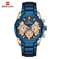 Men's  Waterproof Stainless Steel Watch With Chronometers Business Style Wristwatch Unique Design Perfect Gift - SJB-DIAMOND ELITES
