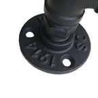 Industrial Style Furniture Handle Barn Sliding Wooden Door Handles Black Antique Vintage European Wrought Iron Rope Handle Drawer Pull Knob Antique Black Knobs Handles Hardware Stevvex
