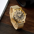 Unisex Metal Silver Watch With Steel Bracelet Unique Design Perfect Gift For Your Loved One - SJB-DIAMOND ELITES
