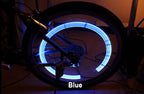 Bike Light Road Bike LED Tire Valve Caps Wheel Spokes Flash Tyre Wheel Valve Stem Cap Light For Car Bike Bicycle Motorcycle Automatic Wheel Spoke Light Tire Lights Lamp Bulb Car Accessories For Riding At Night Stevvex