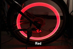 Bike Light Road Bike LED Tire Valve Caps Wheel Spokes Flash Tyre Wheel Valve Stem Cap Light For Car Bike Bicycle Motorcycle Automatic Wheel Spoke Light Tire Lights Lamp Bulb Car Accessories For Riding At Night Stevvex