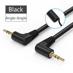 2.5mm to 3.5mm Aux Audio cable Jack For Car Smart Phone Speaker Headphone Moible Phone Stevvex