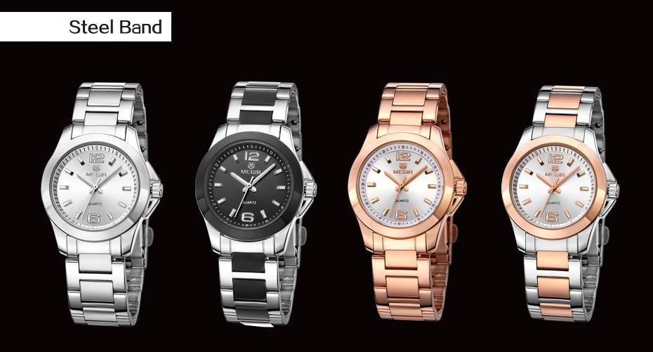 Luxury Gold Rose Women Watches Elegant Modern Waterproof Analog Wristwatch Stylish Design For Womens Stevvex