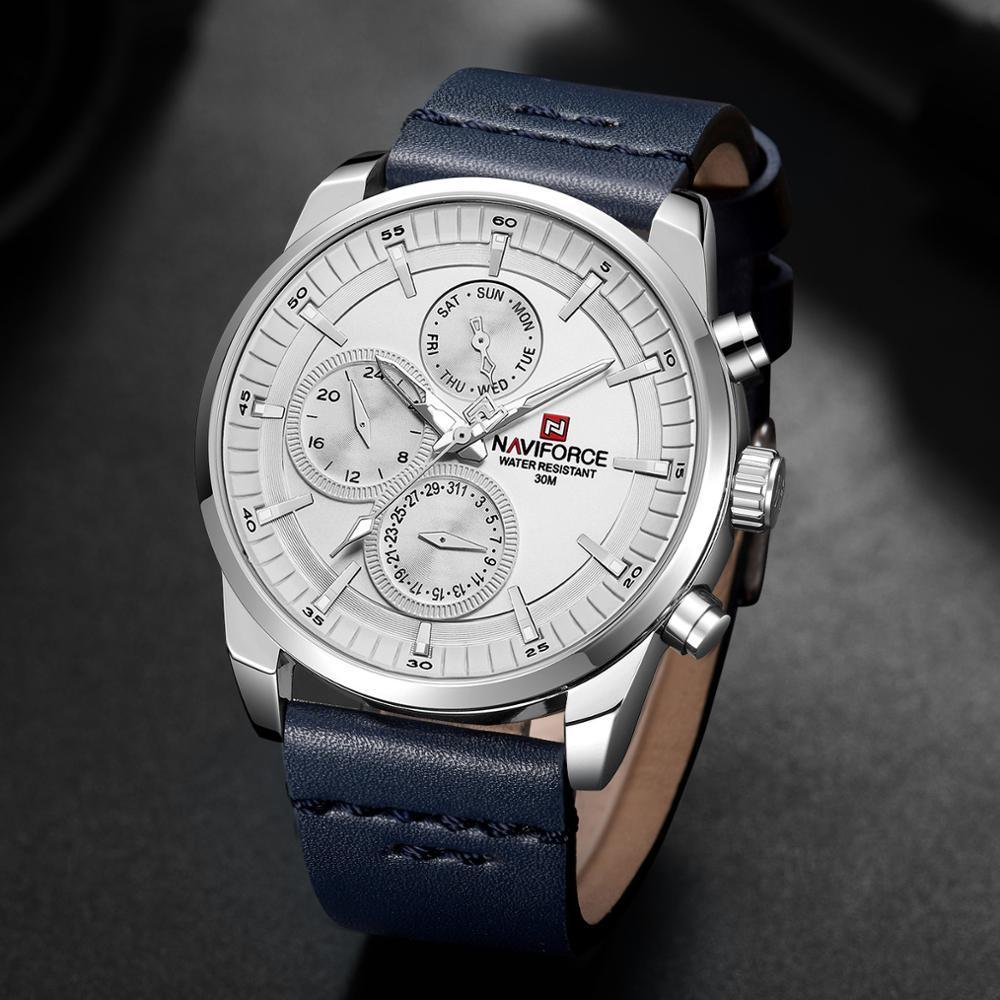 Men's Elegant Waterproof Watch With Fluorescent Hands And Numbers Luxury Unique Design Perfect Gift For Him - SJB-DIAMOND ELITES
