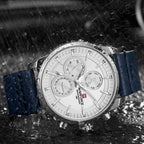 Men's Elegant Waterproof Watch With Fluorescent Hands And Numbers Luxury Unique Design Perfect Gift For Him - SJB-DIAMOND ELITES