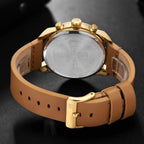 Men's Elegant Waterproof Watch With Fluorescent Hands And Numbers Luxury Unique Design Perfect Gift For Him - SJB-DIAMOND ELITES