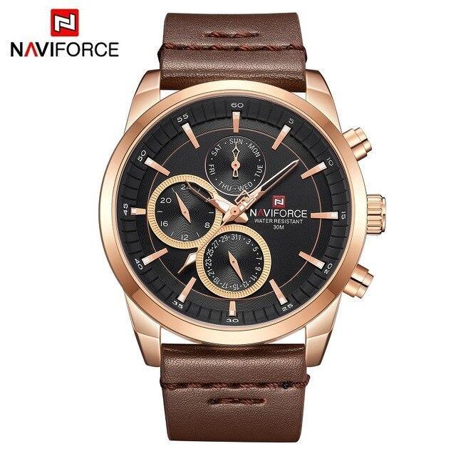 Men's Elegant Waterproof Watch With Fluorescent Hands And Numbers Luxury Unique Design Perfect Gift For Him - SJB-DIAMOND ELITES