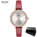 Luxury Green Fashion Womens Watch Classic Quartz Round Wrist Watch Business Style For Women Stevvex