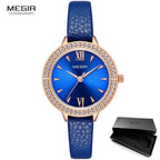 Luxury Green Fashion Womens Watch Classic Quartz Round Wrist Watch Business Style For Women Stevvex