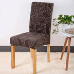 Covers for Dining Room Seat Protector Stretch Removable Printed Chair Cover Elastic Seat Chair Covers Removable And Washable Stretch Banquet Hotel Dining Room Washable Furniture Chair for Kids Pets Home Ceremony Banquet Wedding Party Stevvex