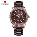 Men's  Luxury Stainless steal Waterproof Watch With Day And Date Display Unique Design Perfect Gift In Modern Metal Men  Wrist Watch Design - SJB-DIAMOND ELITES