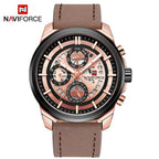 Sports Men's Leather Waterproof Date Display Casual Analog Luxury Watches Unique Design Perfect Gift - SJB-DIAMOND ELITES