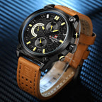 Luxury Men Sports Watches Waterproof Wristwatch Fluorescent Hands Unique Design Excellent Gift - SJB-DIAMOND ELITES