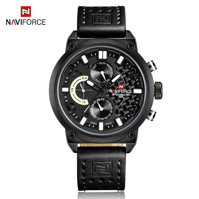 Luxury Men Sports Watches Waterproof Wristwatch Fluorescent Hands Unique Design Excellent Gift - SJB-DIAMOND ELITES