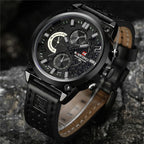 Luxury Men Sports Watches Waterproof Wristwatch Fluorescent Hands Unique Design Excellent Gift - SJB-DIAMOND ELITES