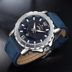 Men's Waterproof Watch With Anchor Detail and Fluorescent Hands Excellent Design Luxury Perfect Gift - SJB-DIAMOND ELITES