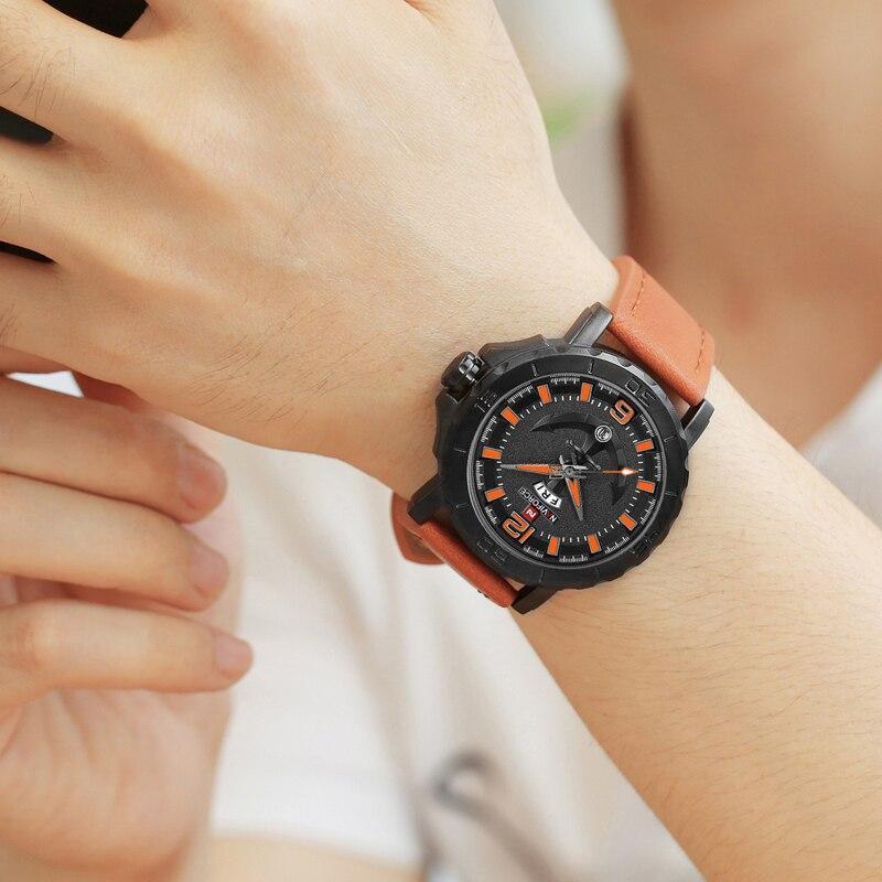 Men's Waterproof Watch With Anchor Detail and Fluorescent Hands Excellent Design Luxury Perfect Gift - SJB-DIAMOND ELITES