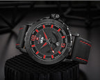 Men's Waterproof Watch With Anchor Detail and Fluorescent Hands Excellent Design Luxury Perfect Gift - SJB-DIAMOND ELITES