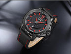 Men's Waterproof Watch With Anchor Detail and Fluorescent Hands Excellent Design Luxury Perfect Gift - SJB-DIAMOND ELITES