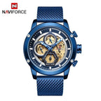 Sport  Watches For Men Waterproof Watch Analog Quartz Leather Band Wristwatch Unique Design Perfect Gift - SJB-DIAMOND ELITES