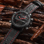 Men's Sports Waterproof Digital Analog Multifunction Watch  Excellent Design Perfect Gift - SJB-DIAMOND ELITES