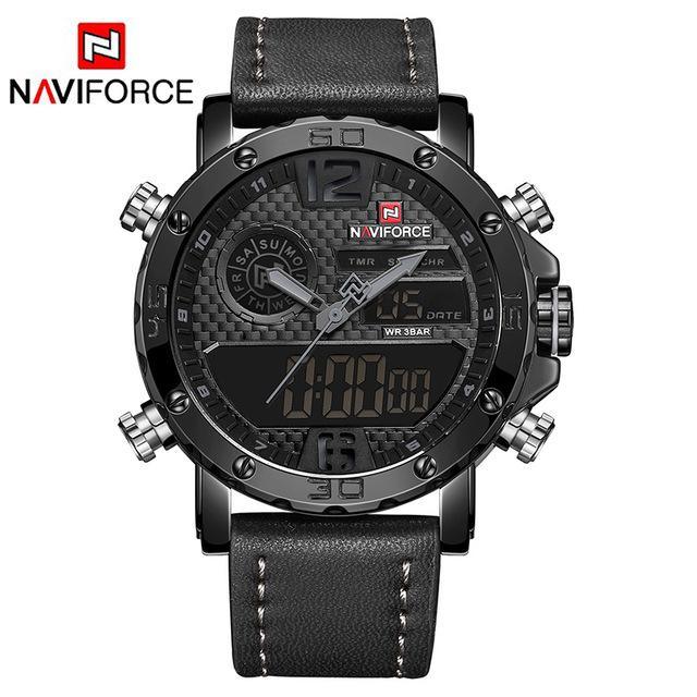 Men's Sports Waterproof Digital Analog Multifunction Watch  Excellent Design Perfect Gift - SJB-DIAMOND ELITES