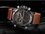 Men's Sports Waterproof Digital Analog Multifunction Watch  Excellent Design Perfect Gift - SJB-DIAMOND ELITES