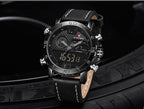 Men's Sports Waterproof Digital Analog Multifunction Watch  Excellent Design Perfect Gift - SJB-DIAMOND ELITES