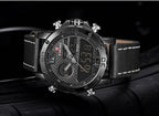 Men's Sports Waterproof Digital Analog Multifunction Watch  Excellent Design Perfect Gift - SJB-DIAMOND ELITES