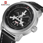 Sport  Watches For Man Waterproof Watch Analog Quartz Leather Band Date Calendar  Wristwatch Unique Design Perfect Gift - SJB-DIAMOND ELITES