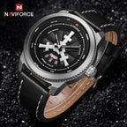 Sport  Watches For Man Waterproof Watch Analog Quartz Leather Band Date Calendar  Wristwatch Unique Design Perfect Gift - SJB-DIAMOND ELITES