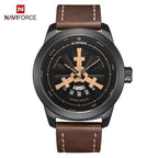 Sport  Watches For Man Waterproof Watch Analog Quartz Leather Band Date Calendar  Wristwatch Unique Design Perfect Gift - SJB-DIAMOND ELITES