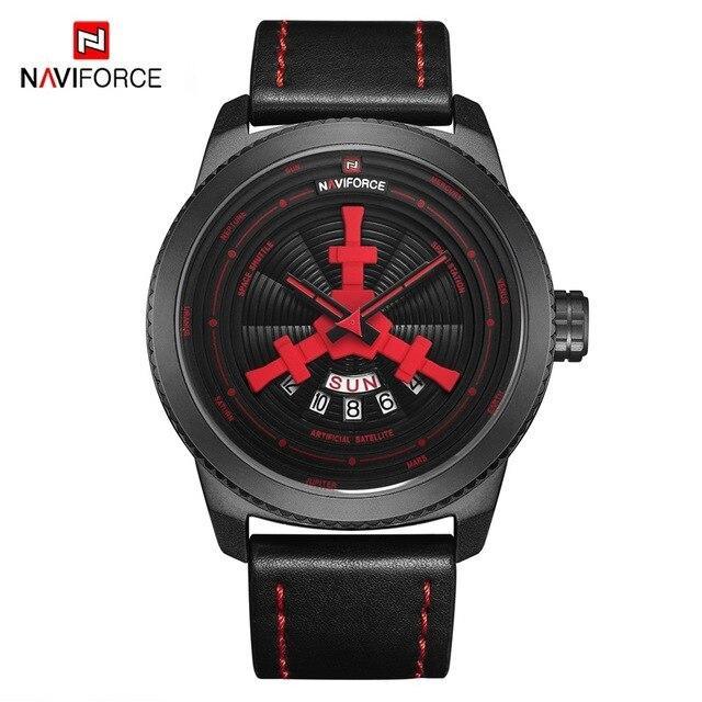 Sport  Watches For Man Waterproof Watch Analog Quartz Leather Band Date Calendar  Wristwatch Unique Design Perfect Gift - SJB-DIAMOND ELITES