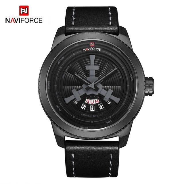 Sport  Watches For Man Waterproof Watch Analog Quartz Leather Band Date Calendar  Wristwatch Unique Design Perfect Gift - SJB-DIAMOND ELITES