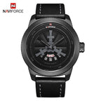 Sport  Watches For Man Waterproof Watch Analog Quartz Leather Band Date Calendar  Wristwatch Unique Design Perfect Gift - SJB-DIAMOND ELITES