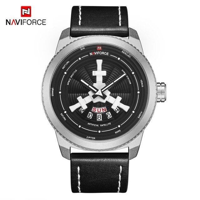 Sport  Watches For Man Waterproof Watch Analog Quartz Leather Band Date Calendar  Wristwatch Unique Design Perfect Gift - SJB-DIAMOND ELITES