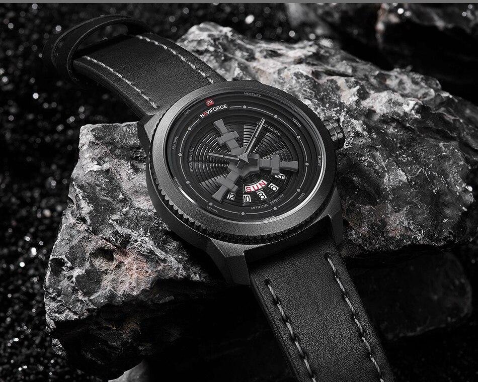 Sport  Watches For Man Waterproof Watch Analog Quartz Leather Band Date Calendar  Wristwatch Unique Design Perfect Gift - SJB-DIAMOND ELITES