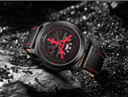 Sport  Watches For Man Waterproof Watch Analog Quartz Leather Band Date Calendar  Wristwatch Unique Design Perfect Gift - SJB-DIAMOND ELITES