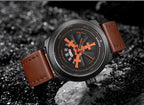 Sport  Watches For Man Waterproof Watch Analog Quartz Leather Band Date Calendar  Wristwatch Unique Design Perfect Gift - SJB-DIAMOND ELITES