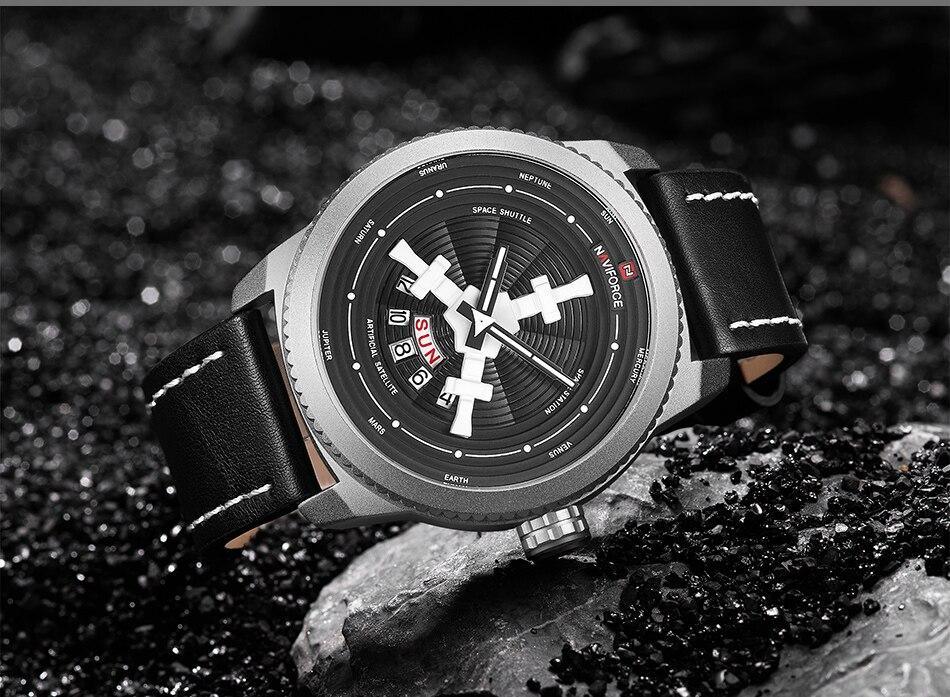 Sport  Watches For Man Waterproof Watch Analog Quartz Leather Band Date Calendar  Wristwatch Unique Design Perfect Gift - SJB-DIAMOND ELITES