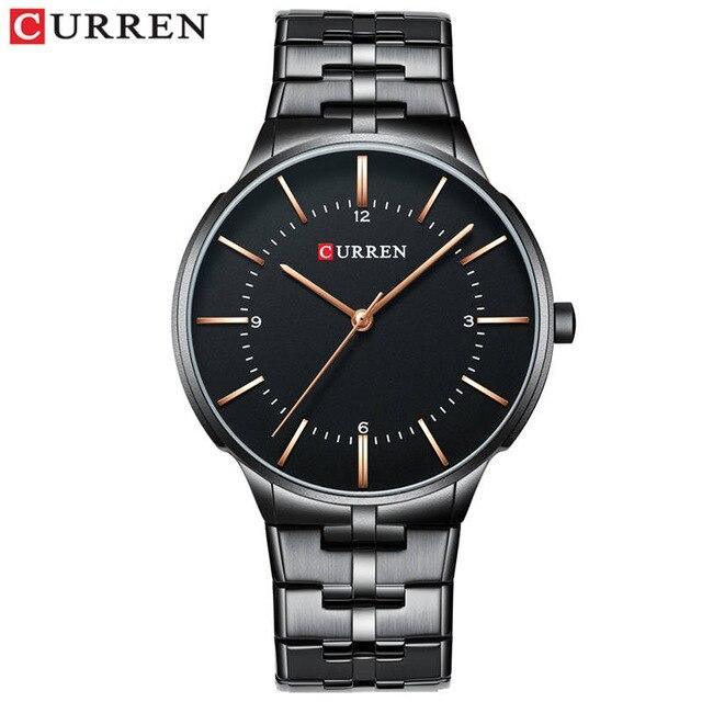 Men's  Waterproof Watch With Shining Bracelet In Five Modern Designs Perfect Gift For Your Loved One Stevvex